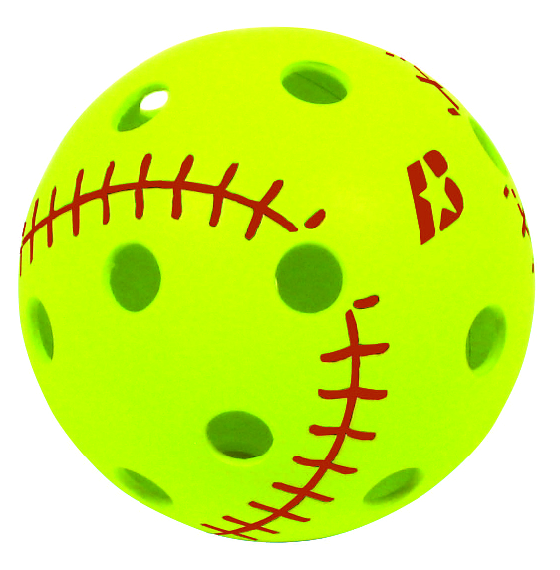 Baden 2 Dozen Softball Wiffle Balls With Carrying Mesh Bag 